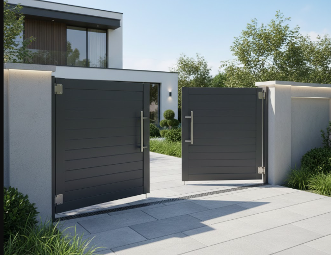 Espace d’écoinçon nécessaire pour l’installation d’un portail battant