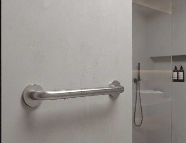 Où positionner la barre d&rsquo;appui dans la douche ?