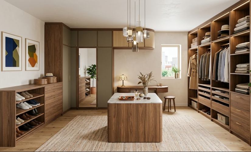 Le budget à prévoir pour un dressing sur mesure