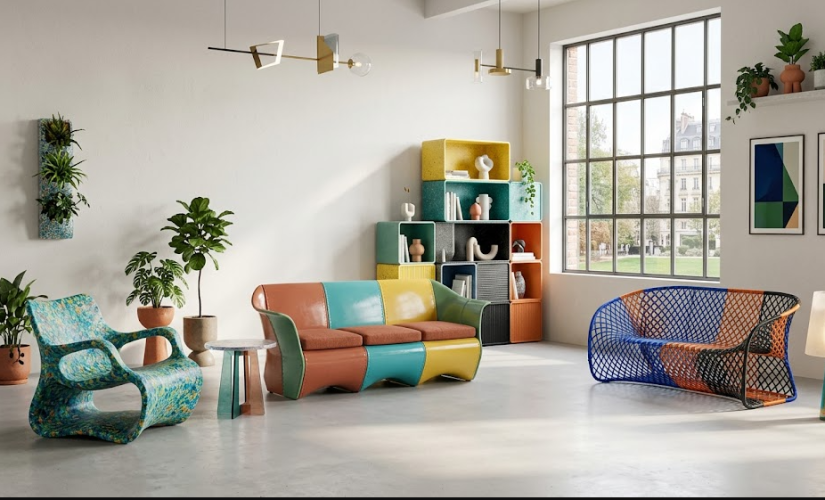 Le plastique recyclé, la star des matériaux innovants