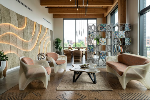 Quand la technologie sublime les matériaux innovants dans le mobilier