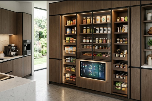 Le retour du garde-manger version cuisine moderne connectée