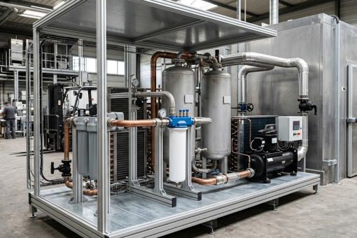 Sécheur d&rsquo;air par réfrigération : la solution standard à +3°C