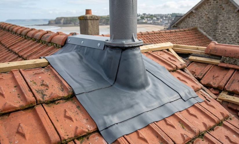 Solin souple adhésif : réparation d&rsquo;urgence