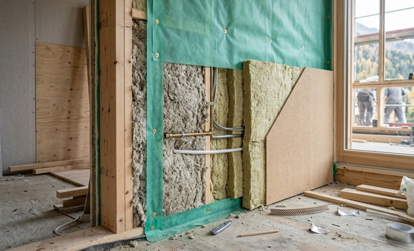 Isolation phonique et thermique : souvent liées