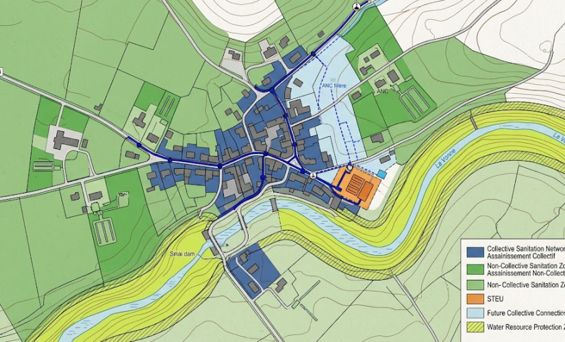 Le zonage d&rsquo;assainissement communal : suis-je en collectif ou non collectif ?