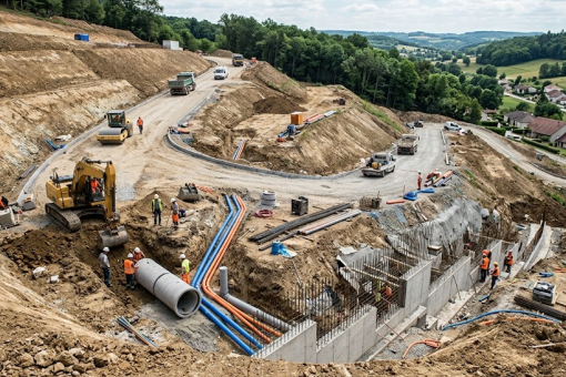 Terrain constructible en pente : surcoût de viabilisation