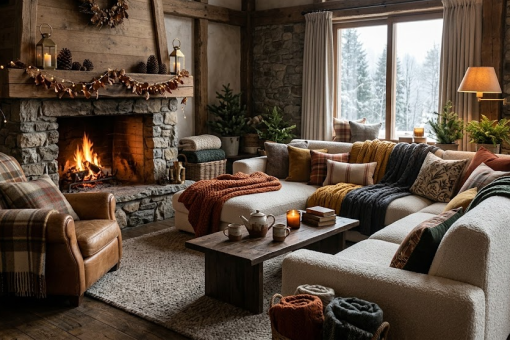 Aménager un espace lounge cocooning pour les saisons fraîches