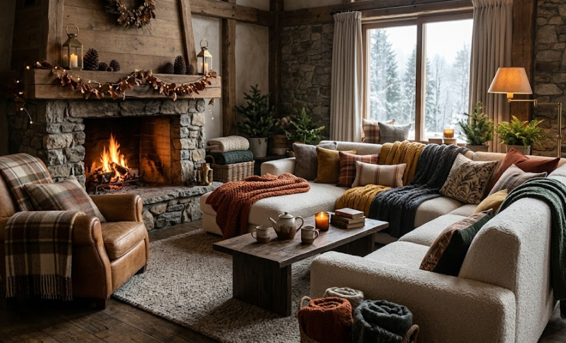 Aménager un espace lounge cocooning pour les saisons fraîches