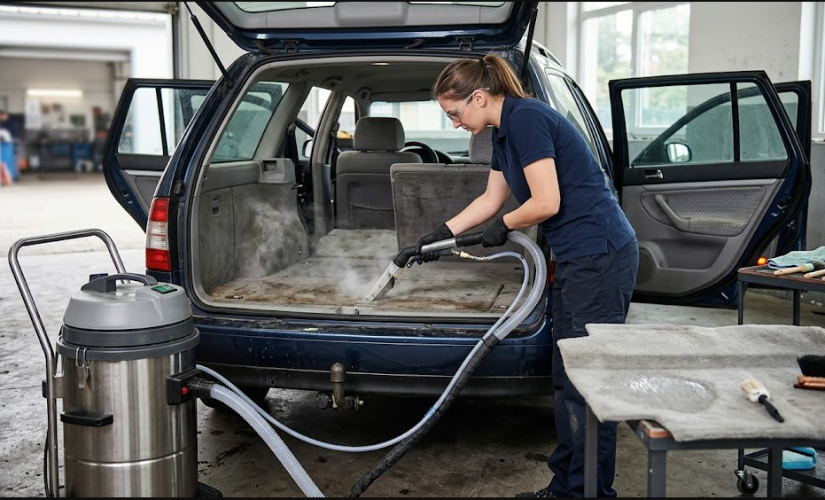 Le pinceau de detailing pour dépoussiérer les plastiques intérieurs et aérateurs