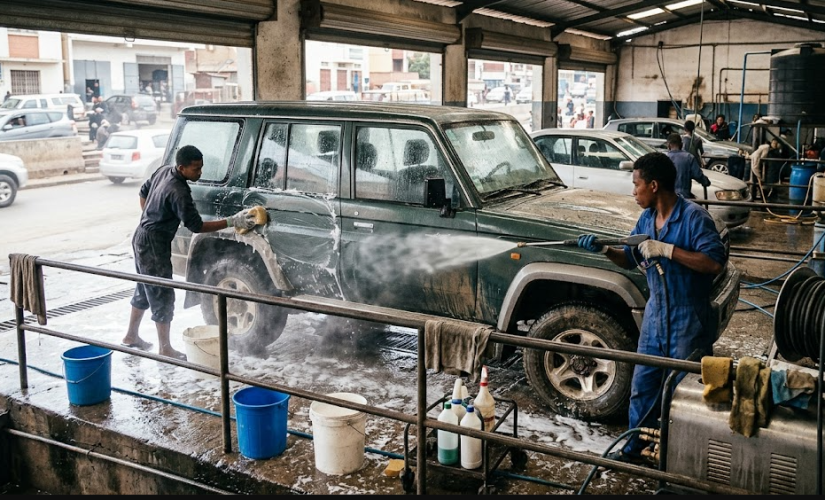 Utiliser une cire spray pour entretenir la finition brillante entre deux lavages de votre véhicule