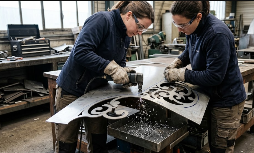 Grignotage en poinçonnage : découper des formes complexes sans laser