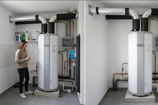 Performance du chauffe-eau sur air extérieur en hiver