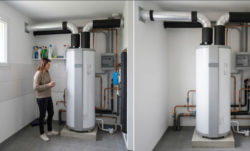 Performance du chauffe-eau sur air extérieur en hiver