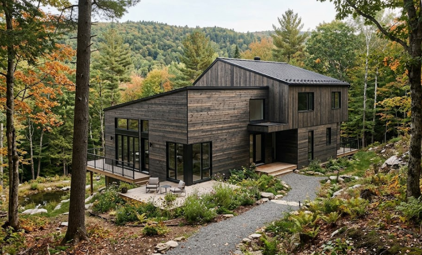 Durabilité de la teinte de bardage dans le temps