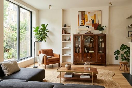 Comment intégrer une pièce forte vintage dans un décor contemporain ?