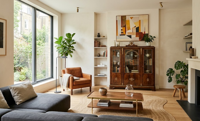 Comment intégrer une pièce forte vintage dans un décor contemporain ?