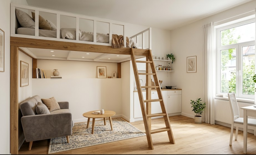 Comment aménager un studio de 20m2 pour y vivre confortablement ?