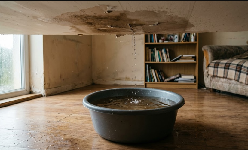 Fuite de toiture : les 5 réflexes à avoir pour limiter les dégâts