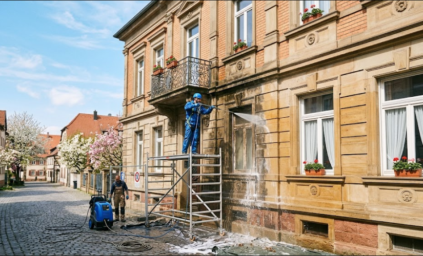 Nettoyage de façade : pourquoi le printemps est la saison idéale pour agir