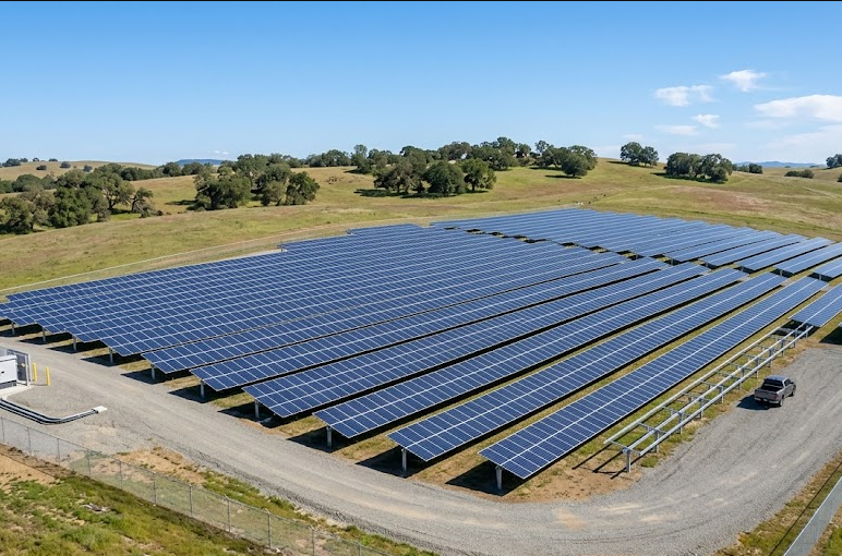 Inclinaison faible de panneaux photovoltaïque : attention au nettoyage naturel par la pluie