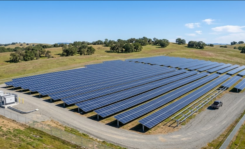 Inclinaison faible de panneaux photovoltaïque : attention au nettoyage naturel par la pluie