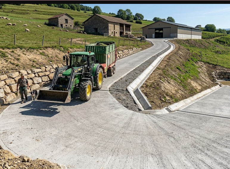 Les secrets d’un béton agricole adapté aux contraintes du terrain