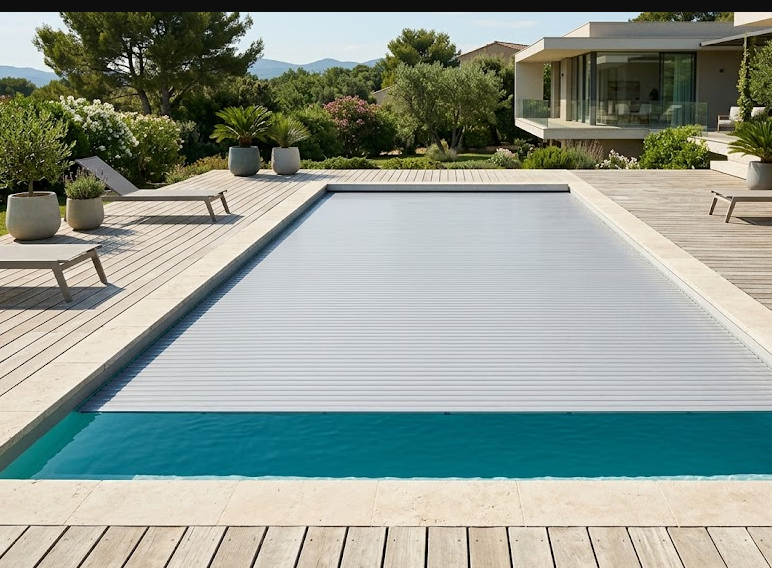 Volets de piscine : un allié pour réduire l’évaporation de l’eau
