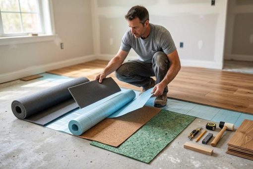 Quelle sous-couche choisir avant la pose de parquet flottant ?