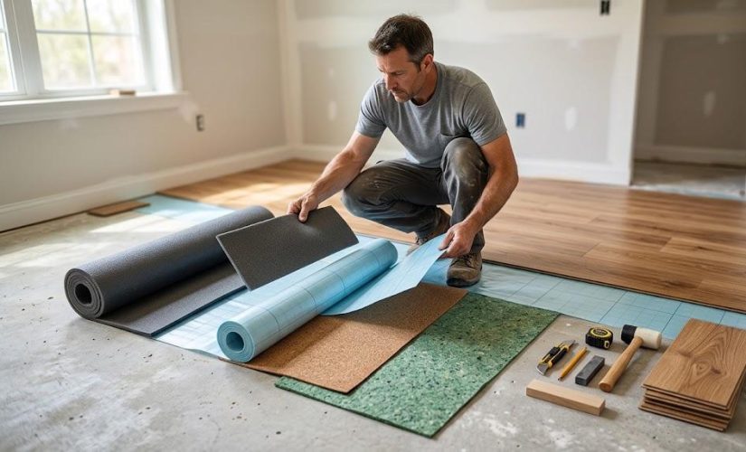 Quelle sous-couche choisir avant la pose de parquet flottant ?