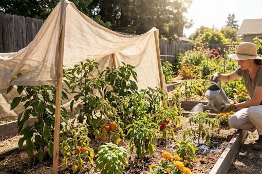 Canicule : entretenir et protéger les plantes du jardin