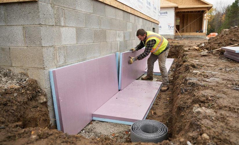 Isolation périphérique pour réduire la profondeur hors gel