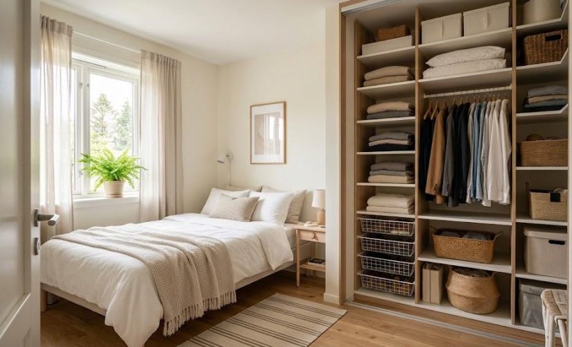 Optimisation volume dans une petite chambre d&rsquo;ami