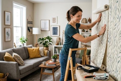 Papiers peints : personnaliser son intérieur à petit prix