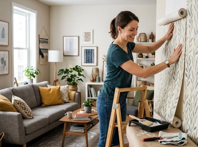 Papiers peints : personnaliser son intérieur à petit prix