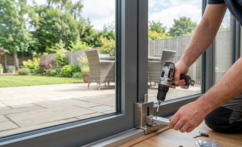 Sécuriser une porte-fenêtre coulissante avec un verrou spécifique