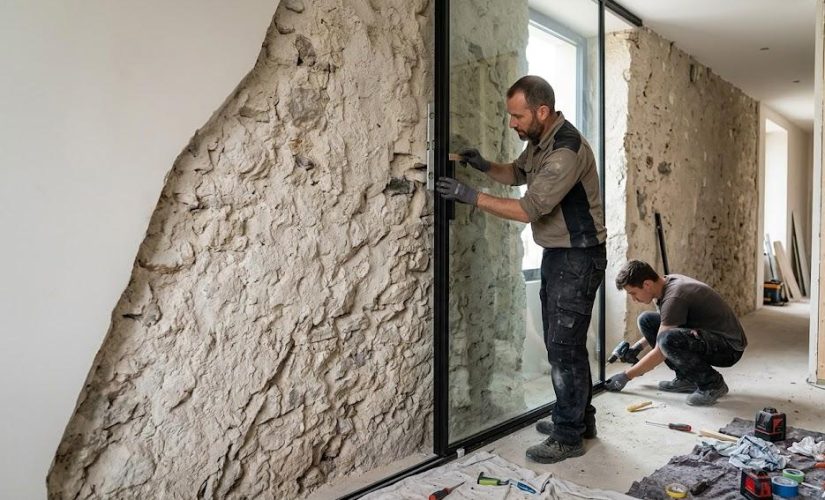 Verrière sur mesure : la solution pour murs pas droits