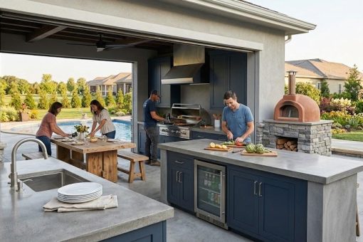 Comment aménager son pool house en cuisine d&rsquo;été ?