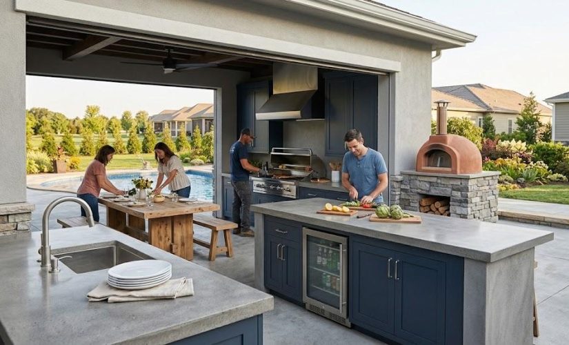 Comment aménager son pool house en cuisine d&rsquo;été ?