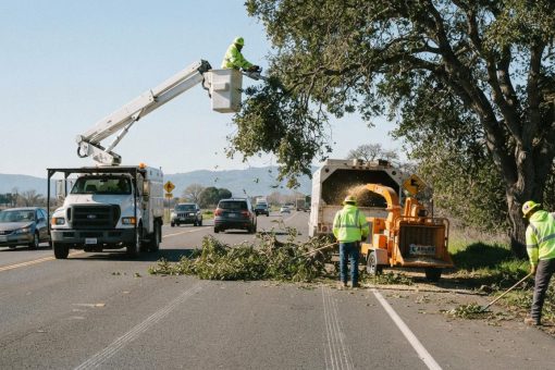 Élagage en bord de route : sécuriser la circulation et la visibilité des automobilistes