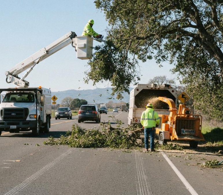 Élagage en bord de route : sécuriser la circulation et la visibilité des automobilistes