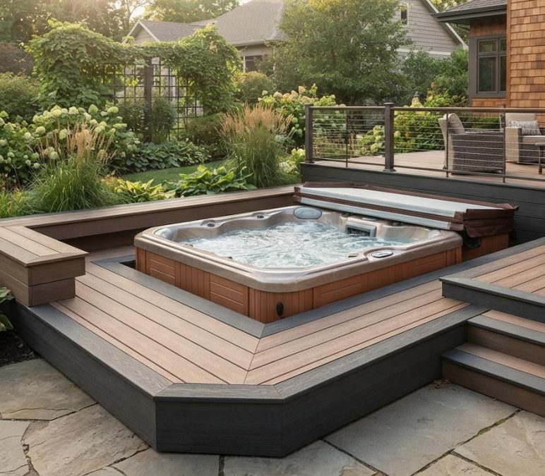 Intégrer un spa dans son projet de terrasse : design et mise en œuvre