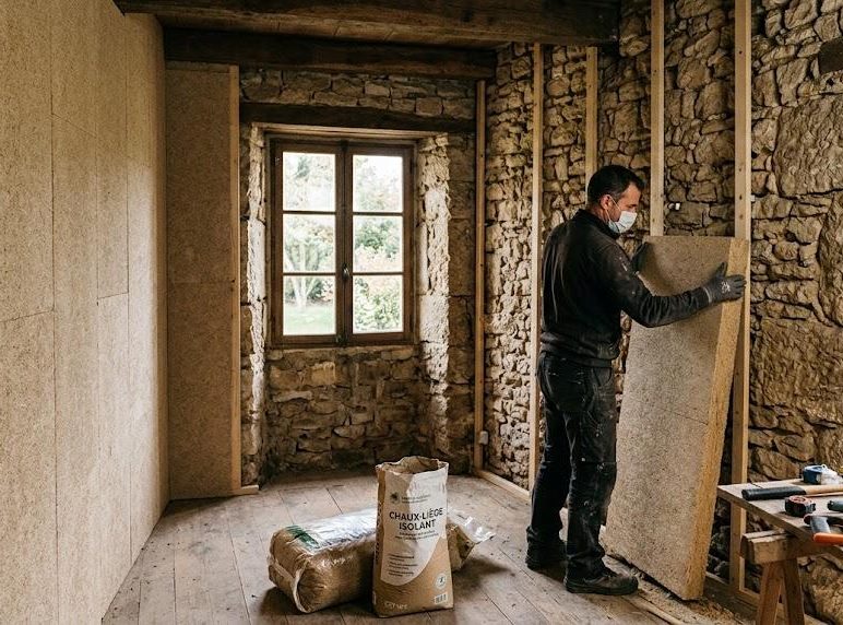 Isolation thermique des maisons anciennes en pierre : préserver la perspirance des murs