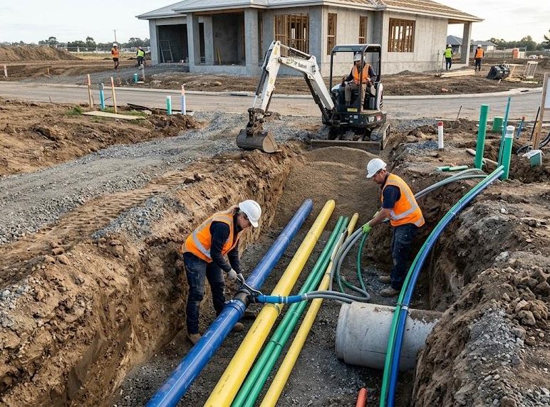 Pourquoi la qualité des VRD garantit la pérennité de votre maison neuve ?