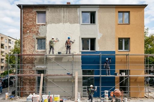 Ravalement de façade : les différents types d&rsquo;enduits et peintures de finition