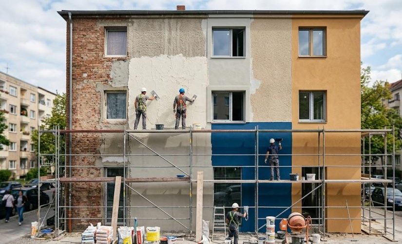 Ravalement de façade : les différents types d&rsquo;enduits et peintures de finition