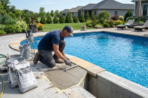 Comment rénover sa plage de piscine sans tout casser ?